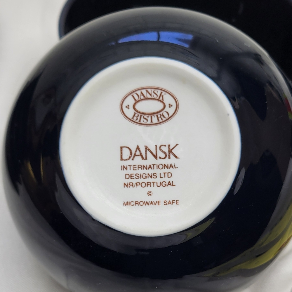 Dansk Cobalt Blue Cereal Bowls-Set of 2